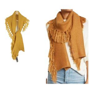 FRYE Cable Fringe Scarf for Women, In One size --- Perfect Xmas Present